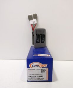 Alternative view of کلید شیشه بالابر دو پل پراید طرح قدیم (با قاب) دیناپارت